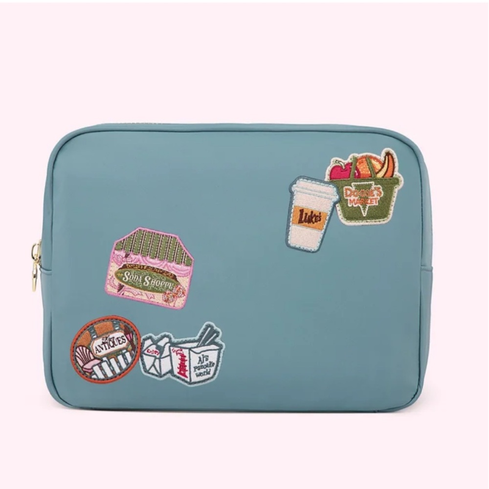 Stoney Clover Lane x Gilmore Girls, Friday Night Dinners Patched Large Pouch